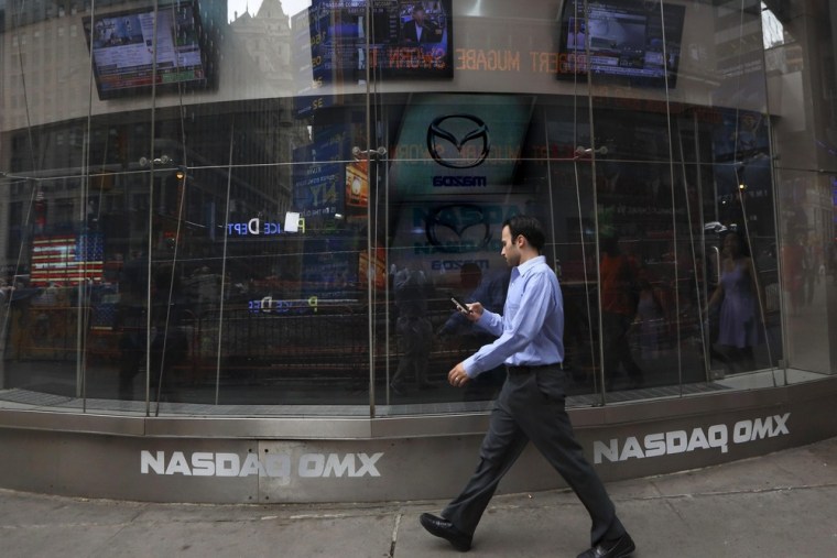Movement on the outside, but not much happening on the inside. All trading on Nasdaq, the second-biggest U.S. stock exchange, was halted on Thursday s...
