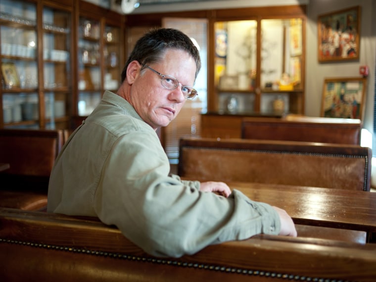 U.S. writer William Vollmann in 2012 in Lyon, central eastern France.