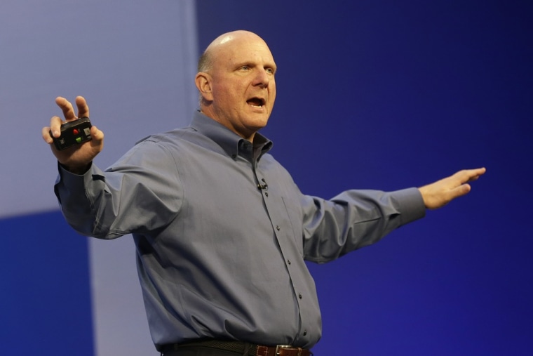 The long farewell. Microsoft announced Friday that CEO Steve Ballmer will be retiring in 12 months as the company seeks a replacement. Shares surged o...