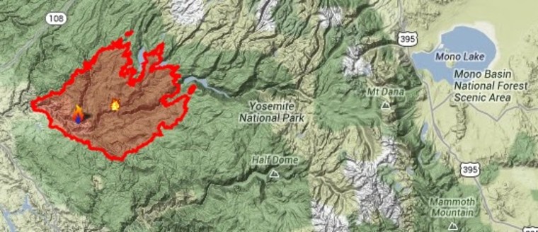 Image: Rim Fire map