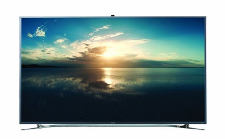 Samsung's ultra high-definition TV comes in both a 55- and 65-inch version.