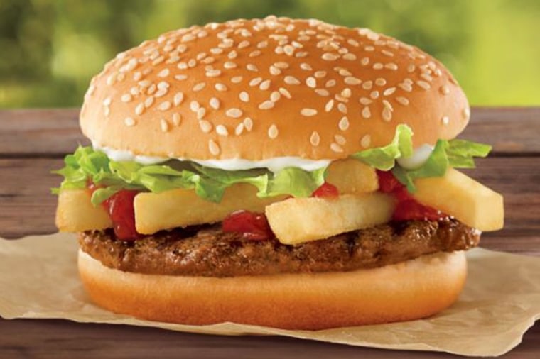 A “French Fry Burger” for a buck from Burger King is the latest salvo in the fast food wars.