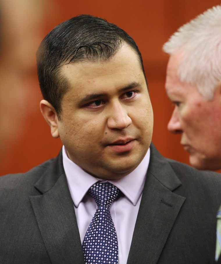George Zimmerman, shown here in court in July, was acquitted of second-degree murder. His wife pleaded guilty to a misdemeanor perjury charge.