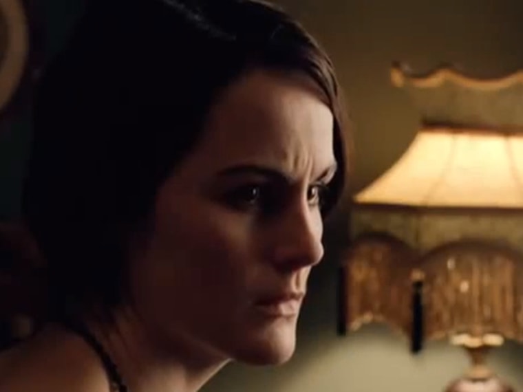 Michelle Dockery as Lady Mary on "Downton Abbey."