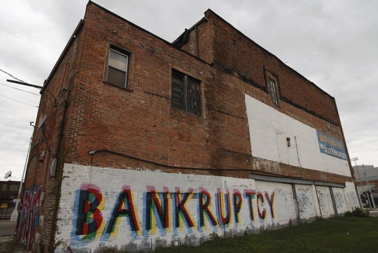 A federal judge is expected to rule Tuesday in the city of Detroit's bankruptcy case. Some 78,000 abandoned buildings litter the city.