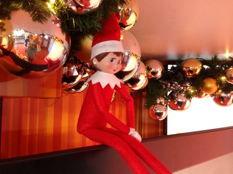 TODAY's Elf on the Shelf