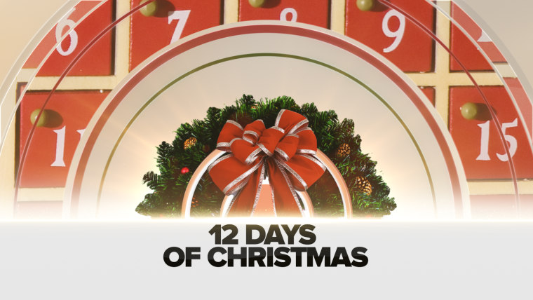 Elizabeth Mayhew is bringing TODAY viewers great discounts on gifts for the 12 Days of Christmas — at least one deal a day throughout the holiday season.