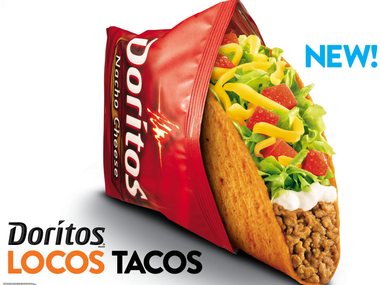 Taco Bell rolled out the Doritos Locos Tacos shells at midnight on Wednesday, March 7, 2012 at its nearly 5,600 restaurants nationwide.