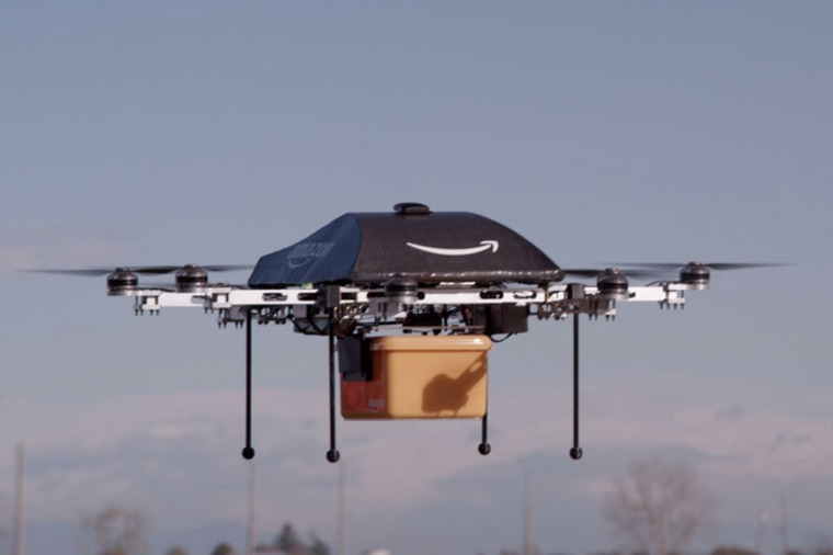 On Sunday, Amazon unveiled the concept behind its Prime Air drone delivery service.