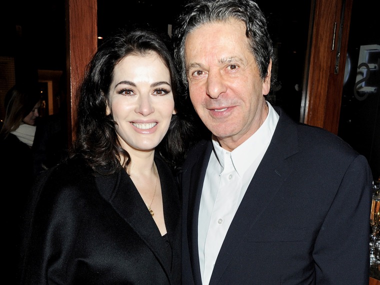 Charles Saatchi and then-wife Nigella Lawson divorced after ten years of marriage.