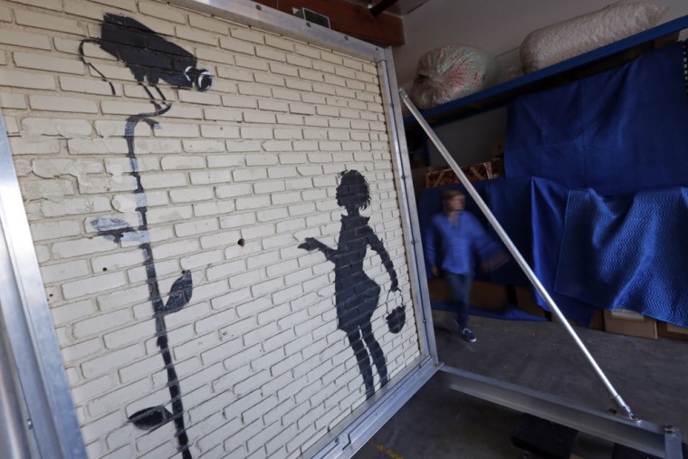 IMAGE: Banksy mural