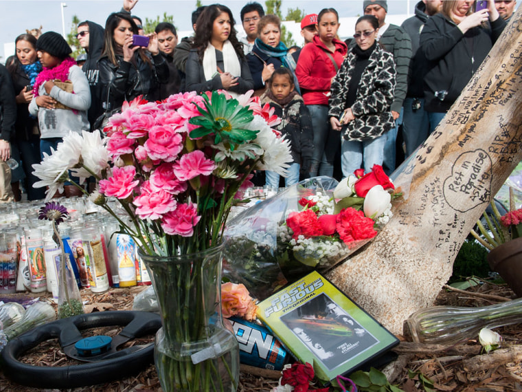 Image: Paul Walker memorial