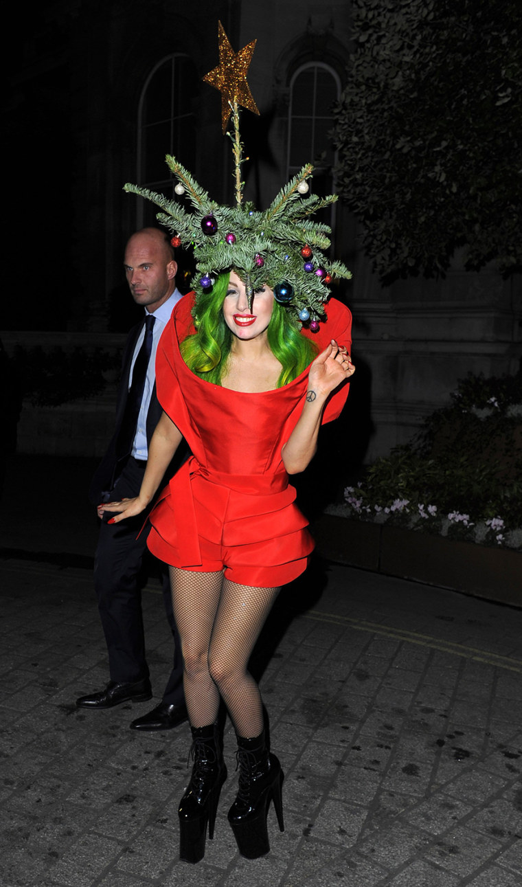 Lady gaga store christmas tree