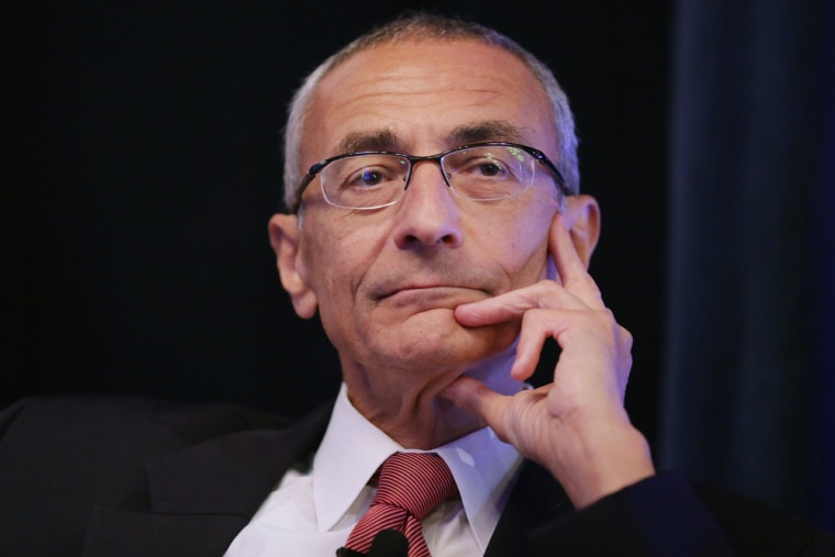John Podesta steered Obama's transition team in 2008 after he won the presidency.
