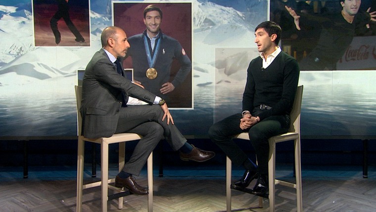Lysacek told Lauer he feared \"permanent and severe damage\" from injuries already sustained.