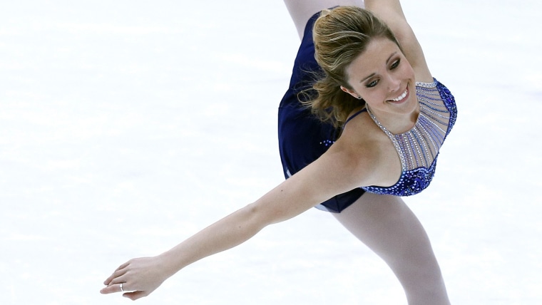 TODAY -- Pictured: Ashley Wagner appears on NBC News' \"Today\" show -- (Photo by: Peter Kramer/NBC/NBC NewsWire)