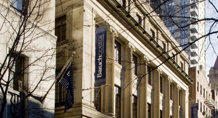 Baruch College in Manhattan is part of the City University of New York.