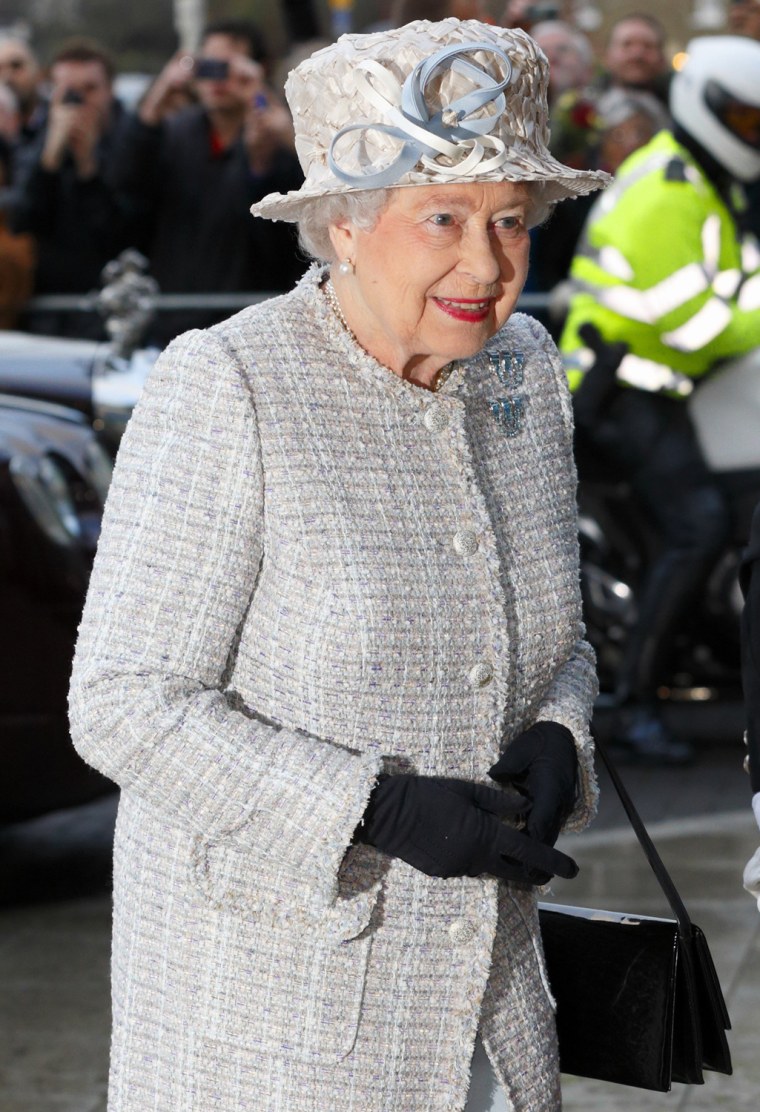 Queen Elizabeth II in London on Tuesday.