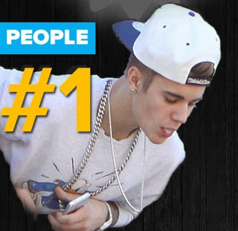 Justin Bieber, Internet failure.