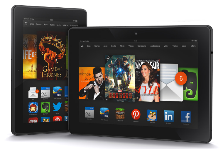 Amazon is offering a nine-month payment plan for its line of Kindle Fire HDX tablets.