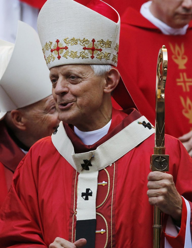 Cardinal Donald Wuerl of Washington, seen as a moderate, will replace Burke.