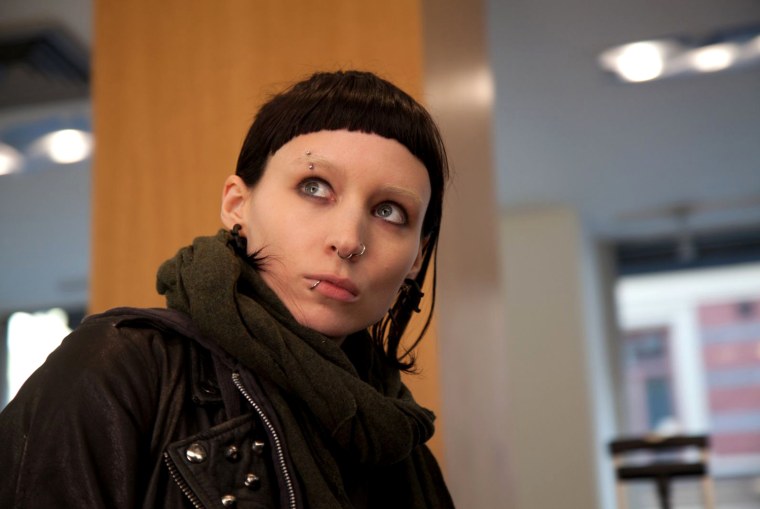 Rooney Mara starred in the movie adaptation of Stieg Larsson's \"The Girl with the Dragon Tattoo.\"
