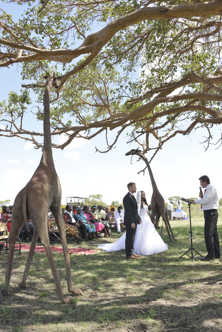 Real Wedding Elephants Help Dream Come True In Africa 8065