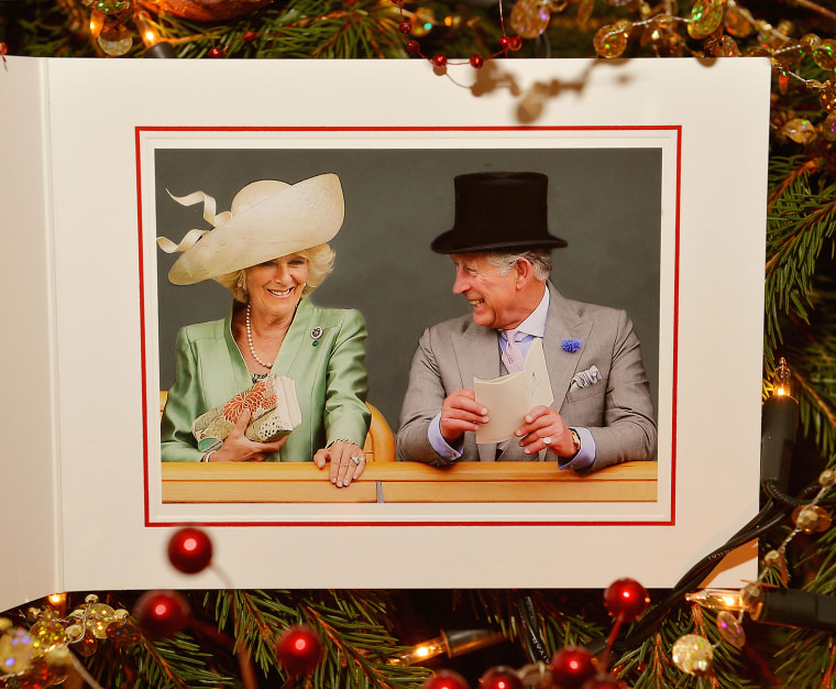 Palace unveils Christmas card from Prince Charles and Camilla