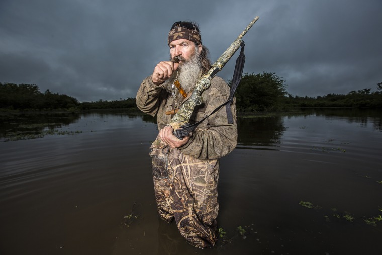 Phil Robertson is the patriarch of \"Duck Dynasty.\"