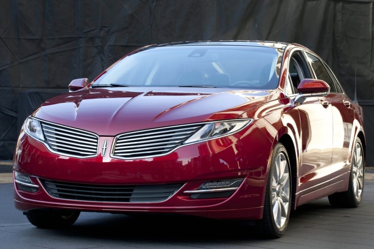 The Lincoln MKZ is the first of seven new or revamped Lincolns that will go on sale by 2015.