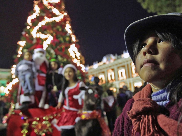 Christmas wishes in Bolivia