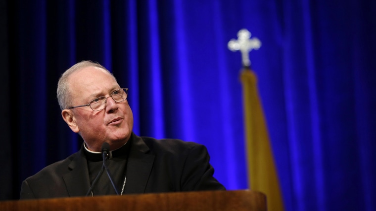 Cardinal Timothy Dolan of New York.