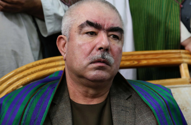 Abdul Rashid Dostum, a warlord who has been dubbed the