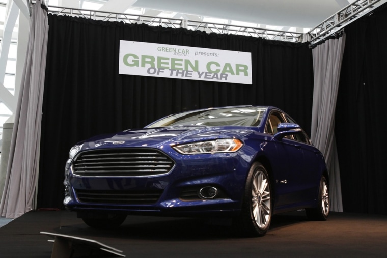The 2013 Ford Fusion, which was named the 2013 Green Car of the Year at the 2012 Los Angeles Auto Show, offers the start-stop technology as an option.