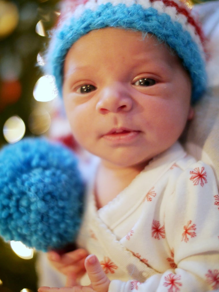 Baby Marlowe was born six days before her due date on Christmas Eve, weighing 6 pounds, 14 ounces. The couple gave her that name because of its \"uniqueness and beauty.\"