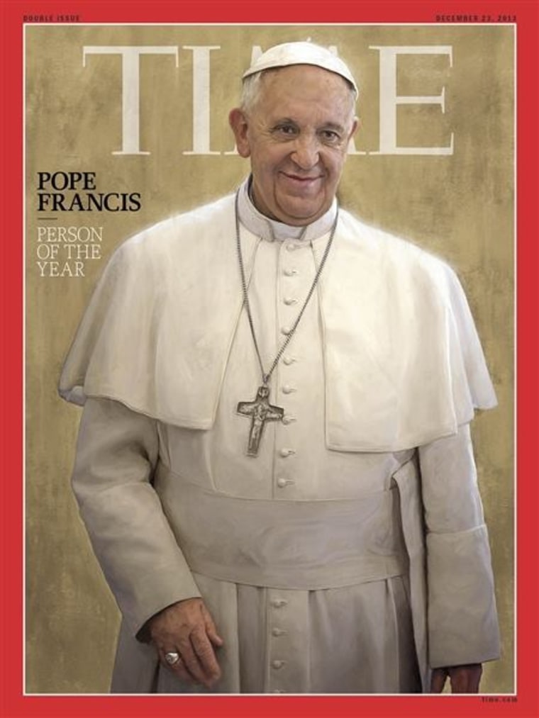 Just in! Pope Francis is TIME’s Person of the Year. Do you agree with the decision?