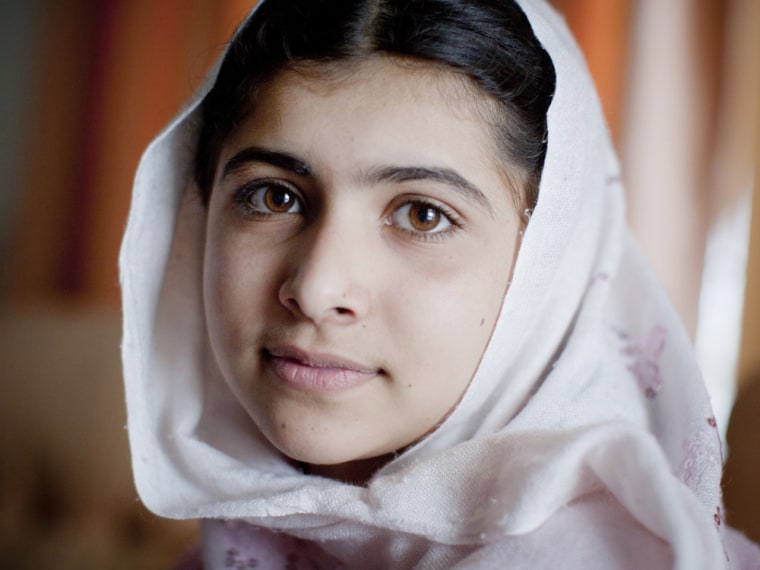 Fifteen-year-old Malala Yousufzai was shot by the Taliban for speaking out against Pakistani militants and promoting education for girls.