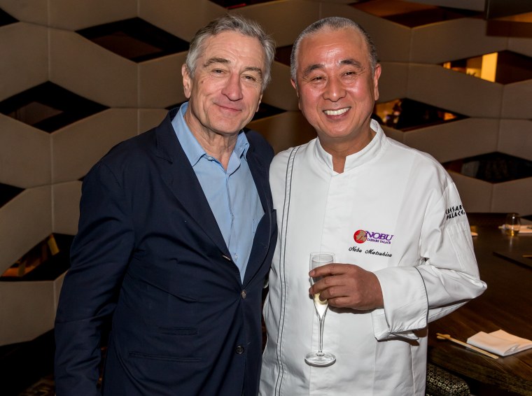 Nobu Matsuhisa hotel Robert De Niro