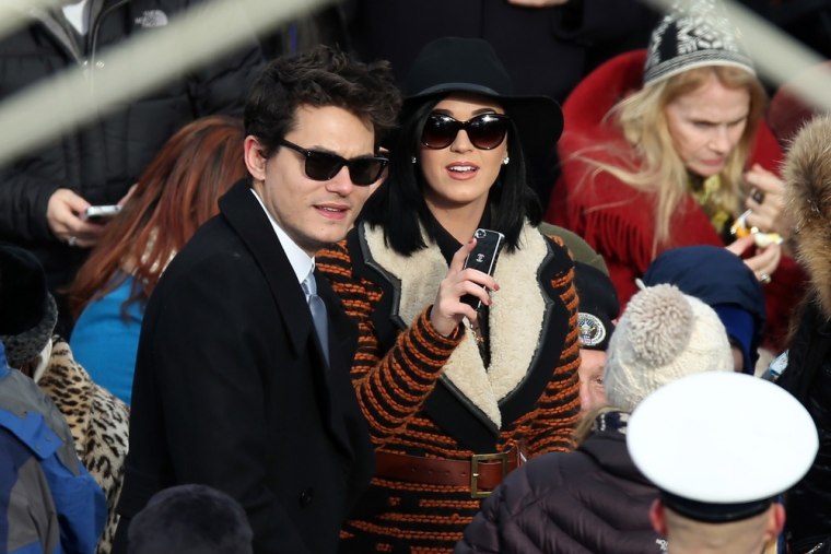 Katy Perry has a new date for the Grammy Awards, and it isn't John Mayer.