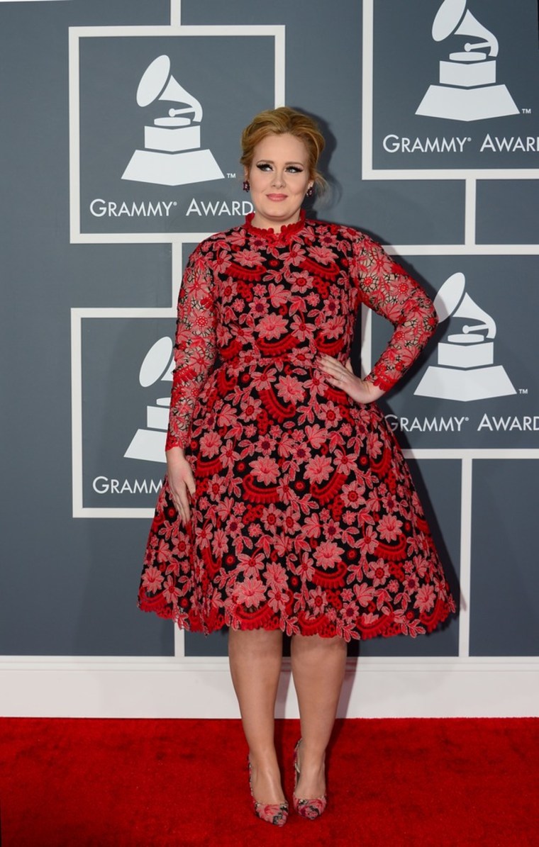 Adele's look got a mixed reaction from fans.