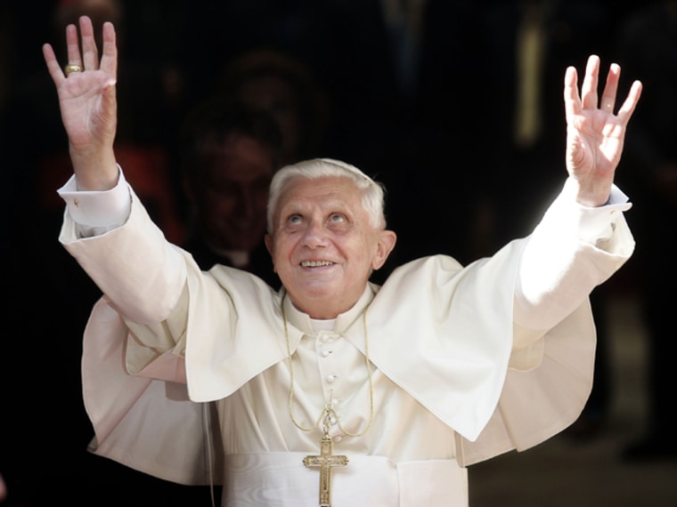 Joseph Ratzinger became Pope Benedict XVI in 2005. Look back at his life from childhood through his papacy.
