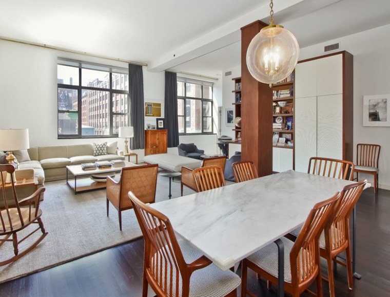 Olivia Wilde bought her 2-bedroom Manhattan loft apartment to be closer to her fiance, Jason Sudeikis.