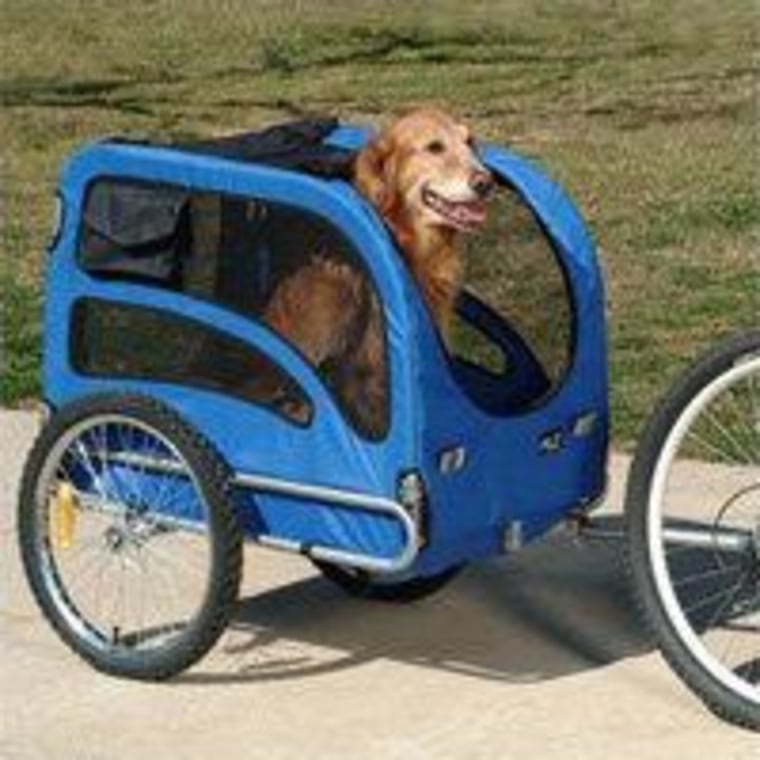 Solvit HoundAbout Bike Trailer for Dogs - bicycle parts - by owner