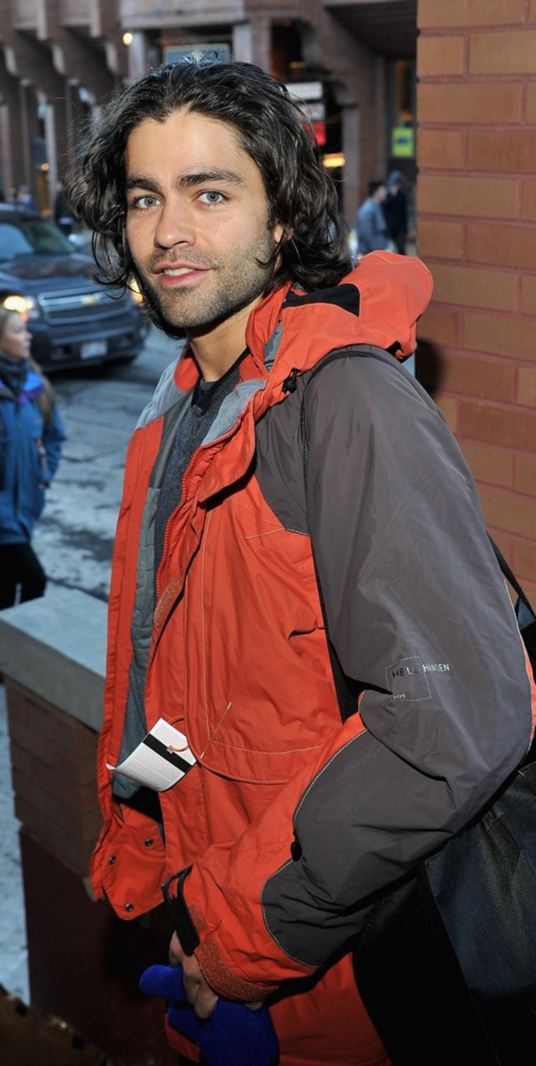 Adrian Grenier attends Lil Charlie's Lounge and the UCLA/The Wrap Sundance 2013 Reception on Jan. 20.