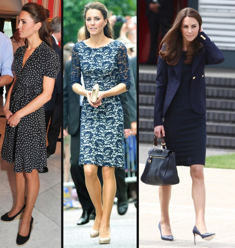 Catherine, Duchess of Cambridge in Canada wearing Issa, Erdem and Roland Mouret.