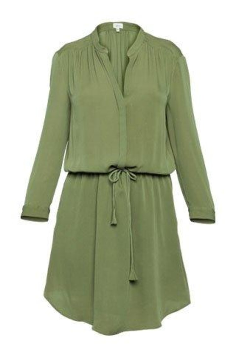 The silk T. Babat Meg dress from Aritzia.