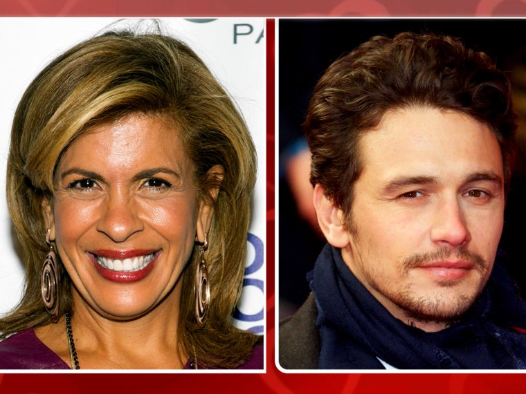 Could Hoda and James Franco be a match?
