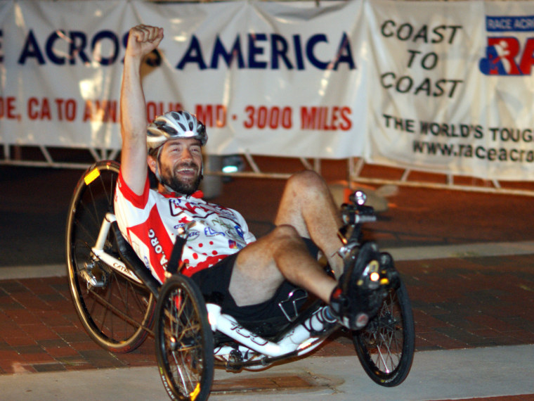 Kyle Bryant, a friend of Phillip Bennett's who also has Friedreich's ataxia, has had to use a wheelchair most of the time since 2009. In 2010, Bryant and three others completed nonstop, 3,000-mile bicycle race in a little more than eight days to raise money for FA research.
