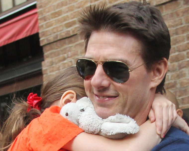 Tom Cruise with daughter Suri.