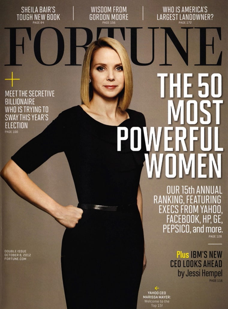 Marissa Mayer is the country's youngest CEO of a Fortune 500 company.
